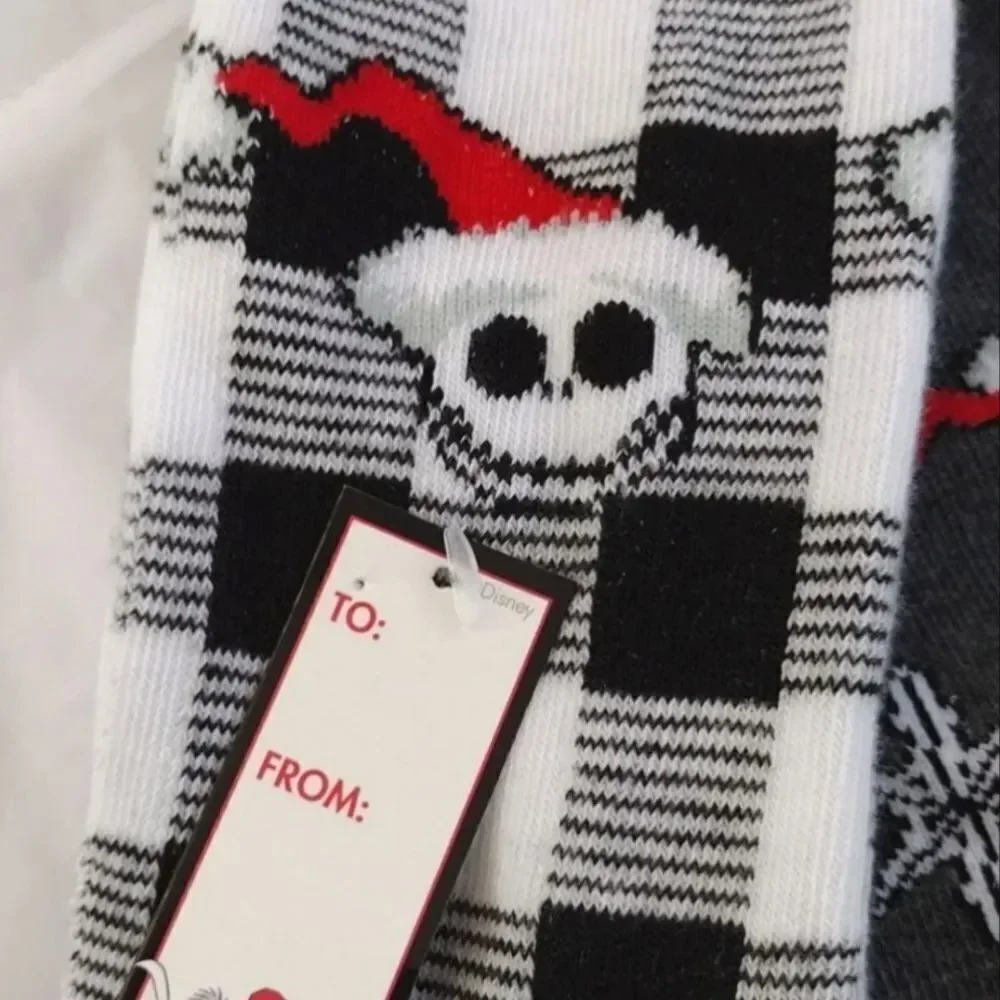 Disney The Nightmare Before‎ Christmas 3 Pairs Crew Socks NWT